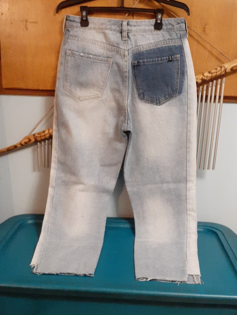 buffalo  girlfriend high rise uniquely designed jeans